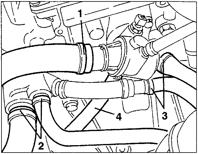 Engine components with numbered parts