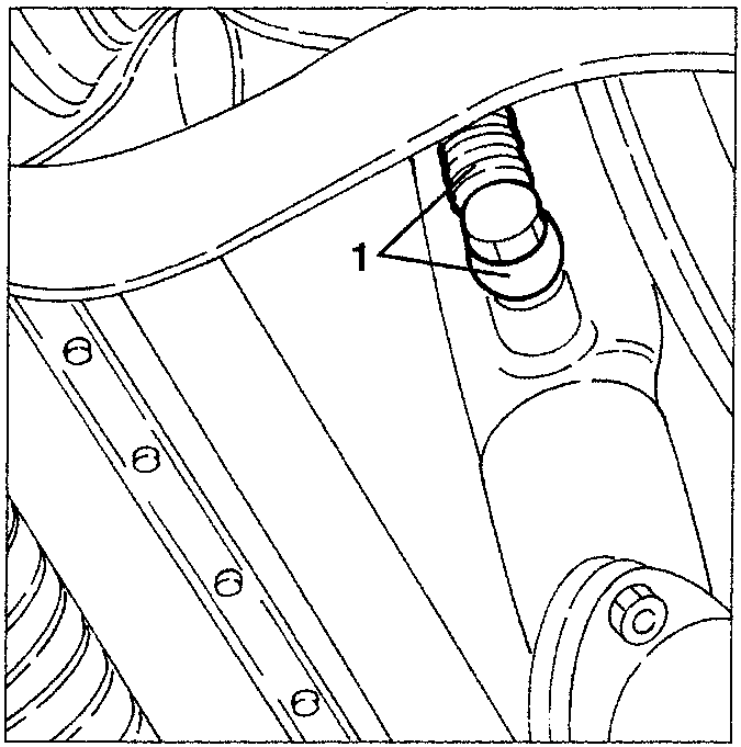 E.G.R. valve and modulated vacuum pipe connection