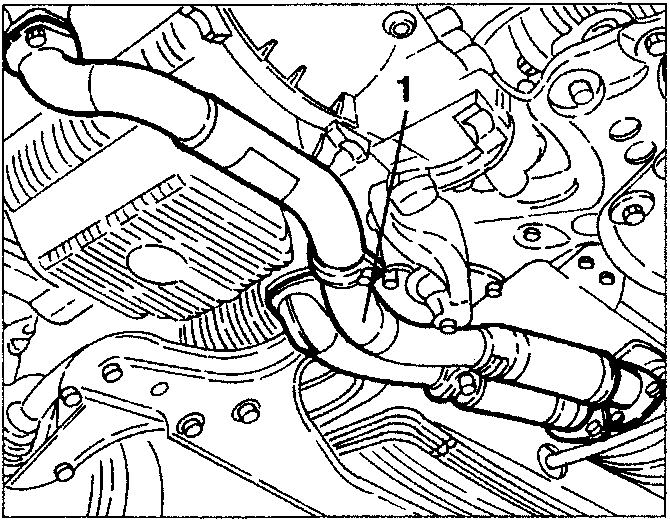 Exhaust pipe removal