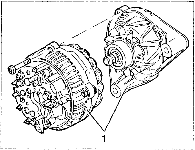Drive side support with rotor