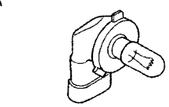 Bulb with integral bulb holder
