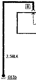 Diagram showing electrical connections including a heated rear screen component with labeled wires such as 2.5BLK, 2.5BRN-WHT, BRN-WHT, and GY.