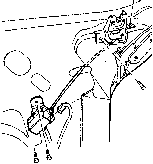 Hood cover release electromagnet diagram