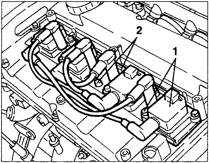 ignition coils removal