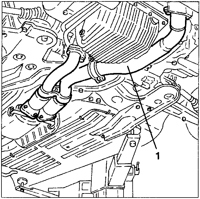 Exhaust pipe removal