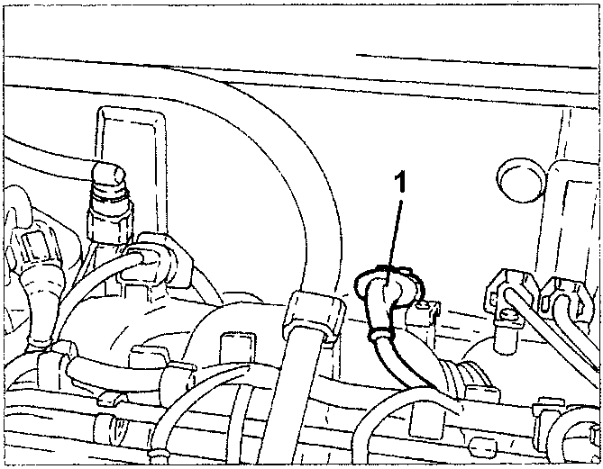Lambda sensor electrical connection on modular intake manifold