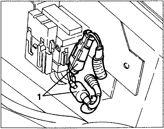 Lambda sensor electrical connections diagram