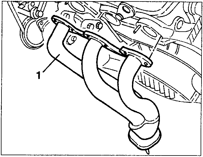 Gearbox-differential unit with labeled part 1