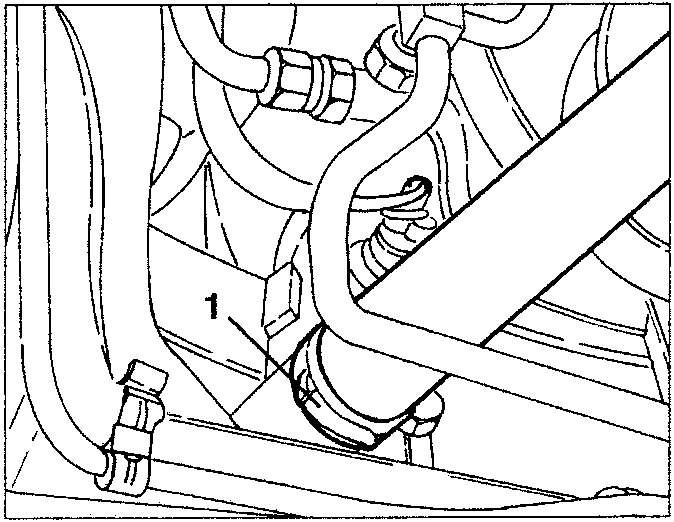 Coolant delivery sleeve disconnected from ignition coils support