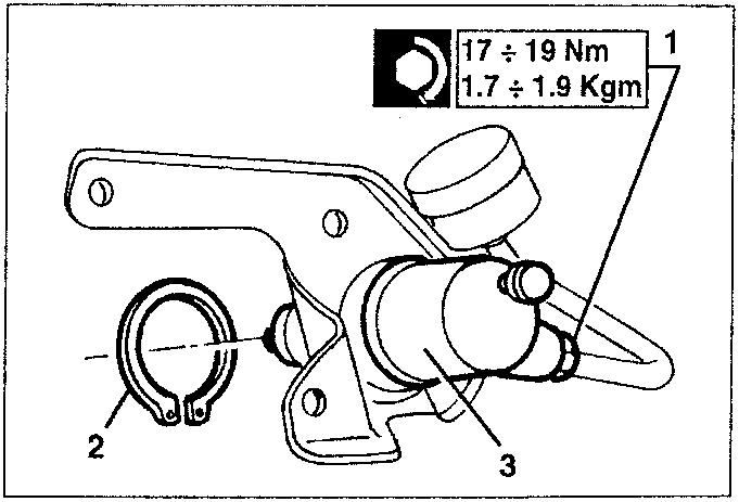 Clutch Control Cylinder Components
