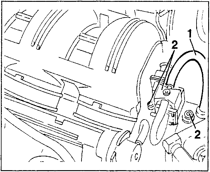 E.G.R. modulating solenoid valve with piping