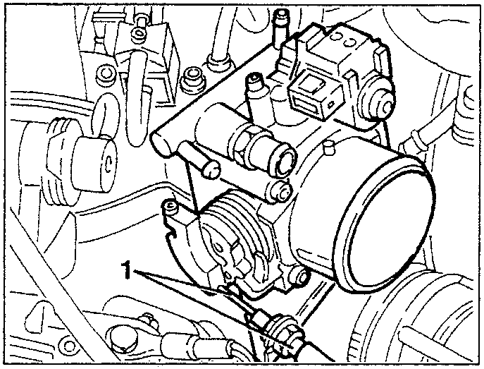 Throttle body bracket adjustment