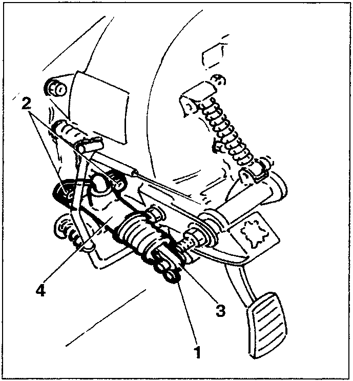 Clutch pump assembly diagram