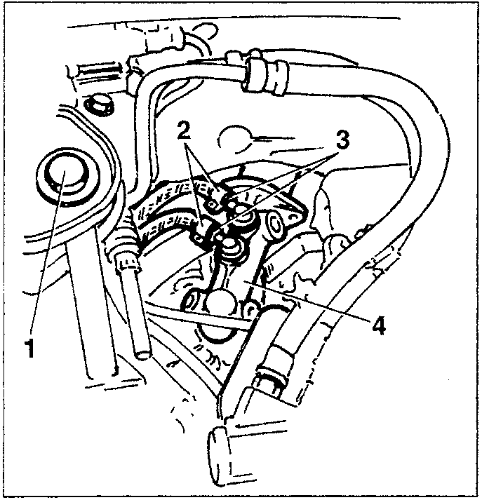 Servobrake components with numbered parts