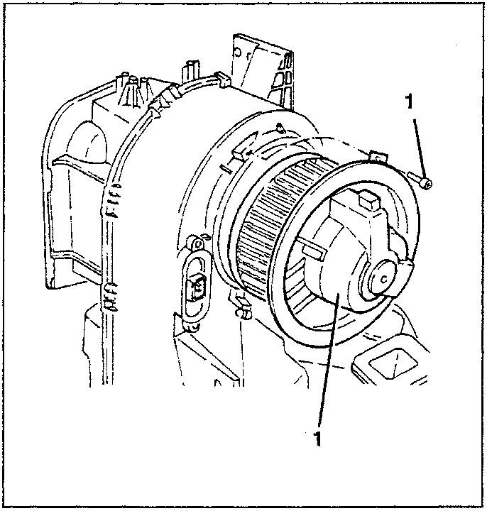 Electric fan with screw and rubber teeth