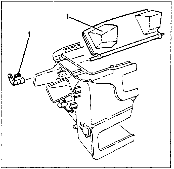 Air mixing port removal
