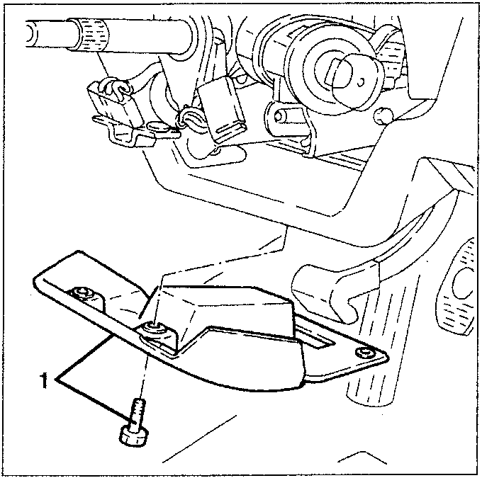 Steering column with ignition switch electrical connections and Alfa Romeo CODE system aerial