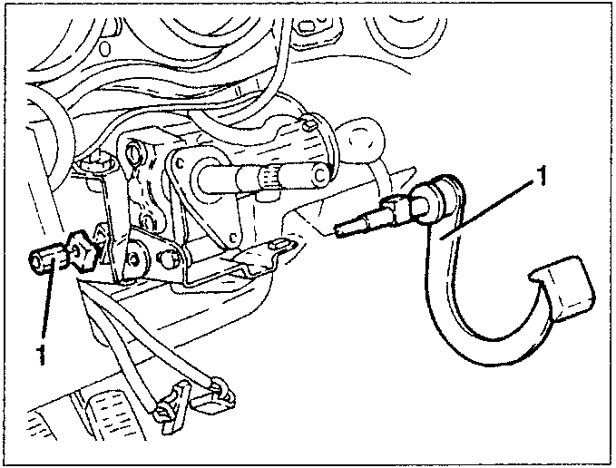 Steering column fastening bolt, lower CV joint bolt, and steering column extraction