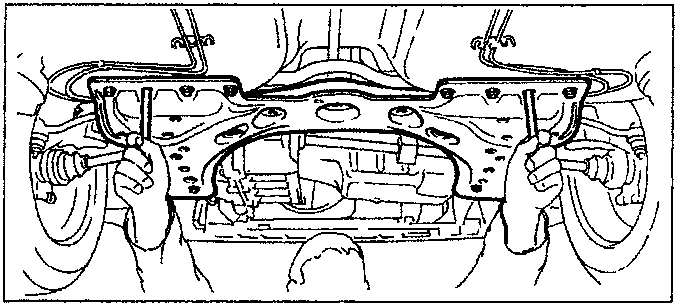 Front suspension components with tools