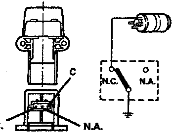 Inertial switch circuit diagram