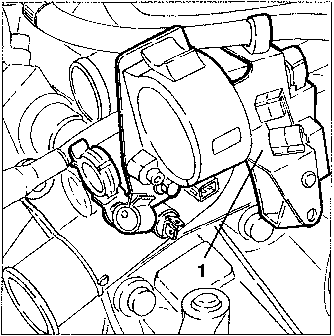 Bracket supporting injection wiring connector and pipes