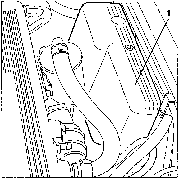 Diagram showing removal of plastic cover protecting relays, fuses and electrical connections.