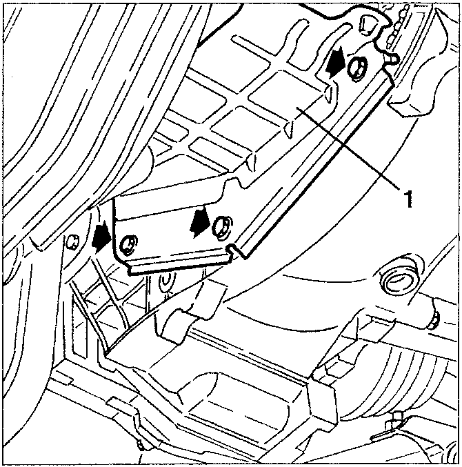 Flywheel guard with fastening screws