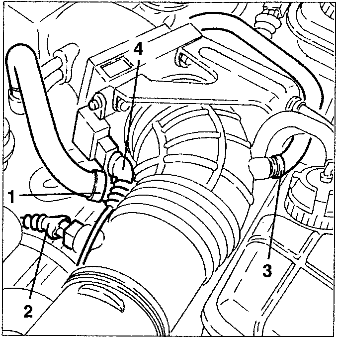 Disconnecting fuel and electrical connections