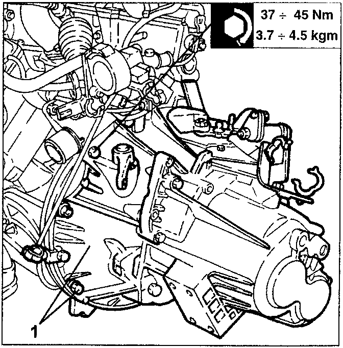 Gearbox-differential with torque specification