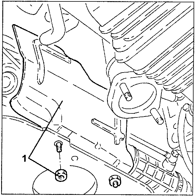 Power steering unit firewall