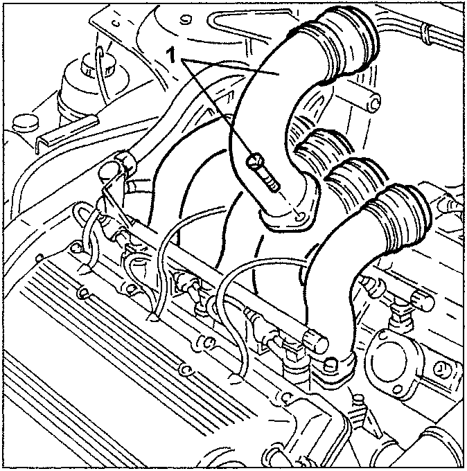 intake ducts with screws and seals