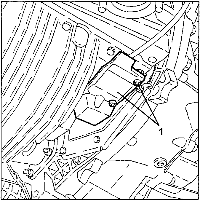 rpm and phase sensor guard removal