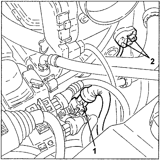 Cam angle sensor with electrical wiring