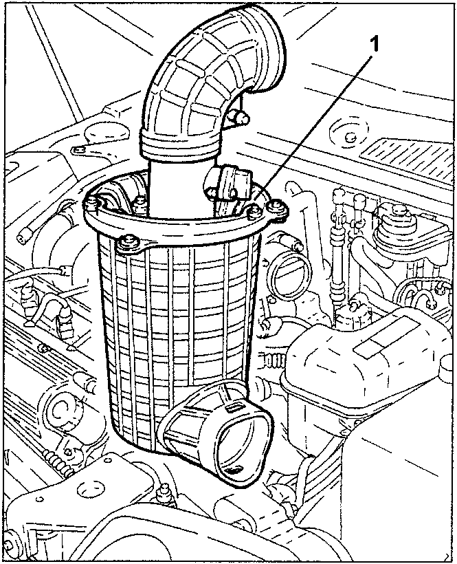 Air cleaner assembly with lower resonator sleeve