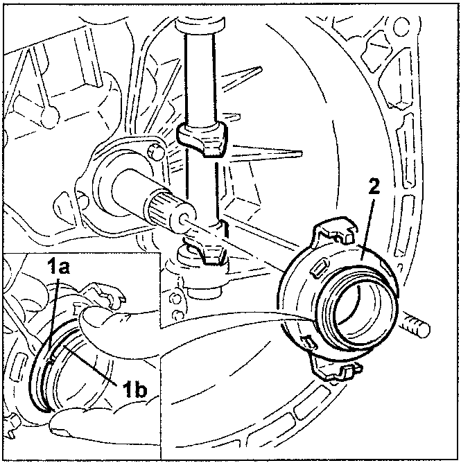 Thrust bearing taper ring and spring assembly