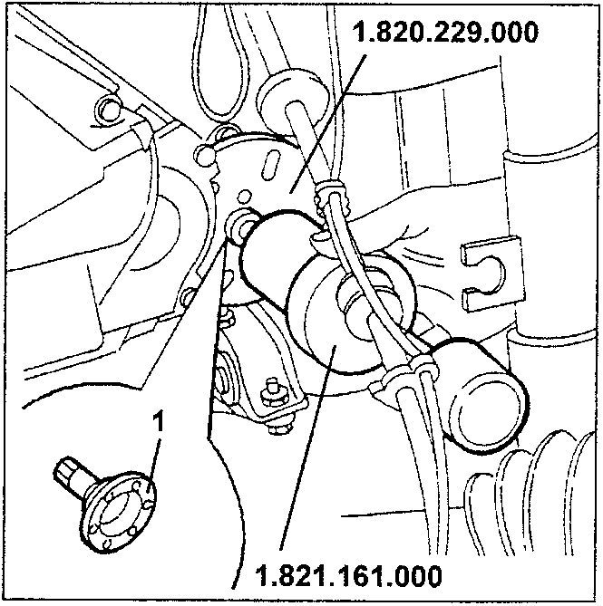 Differential internal drive shaft being removed with tools