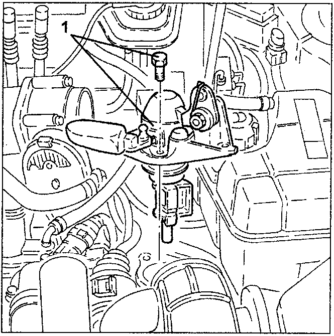 Gear selection and engagement assembly with screws