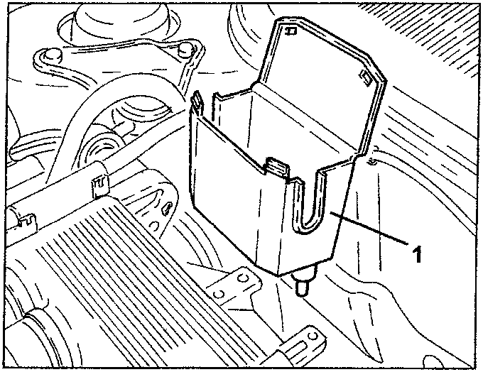 Connection carrier box being removed