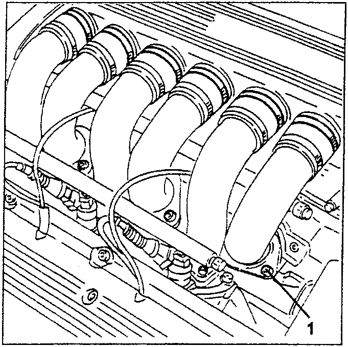 Air capacity chamber and engine vibration-proof bar mount