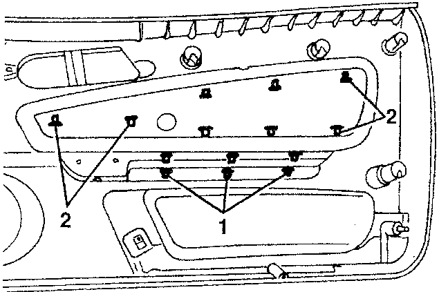 Illustrates valve cover removal with bolt locations and components