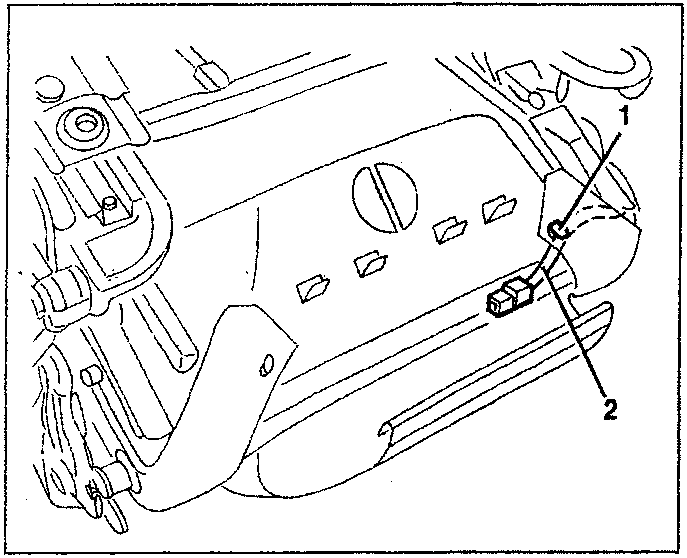 Diagram showing seat backrest removal with parts labeled 1 and 2.