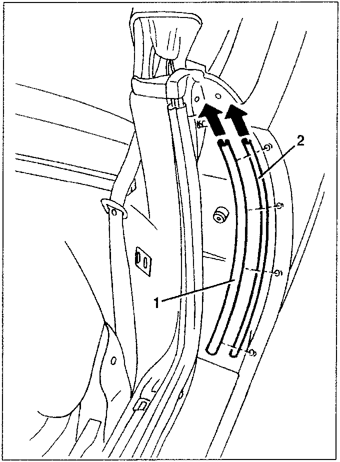 Engine compartment guards with retainer profile and locking pins