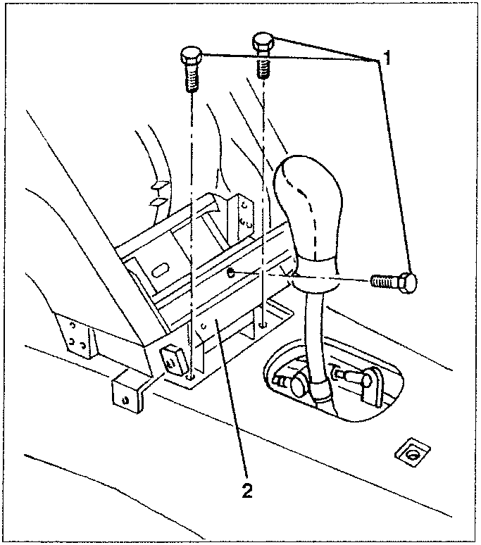 Dashboard lower bracket with screws and accelerator pedal stroke limit