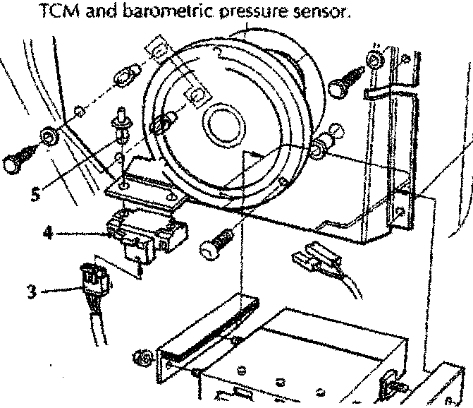 TCM and barometric pressure sensor