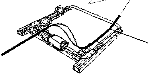 Close-up of harness connector