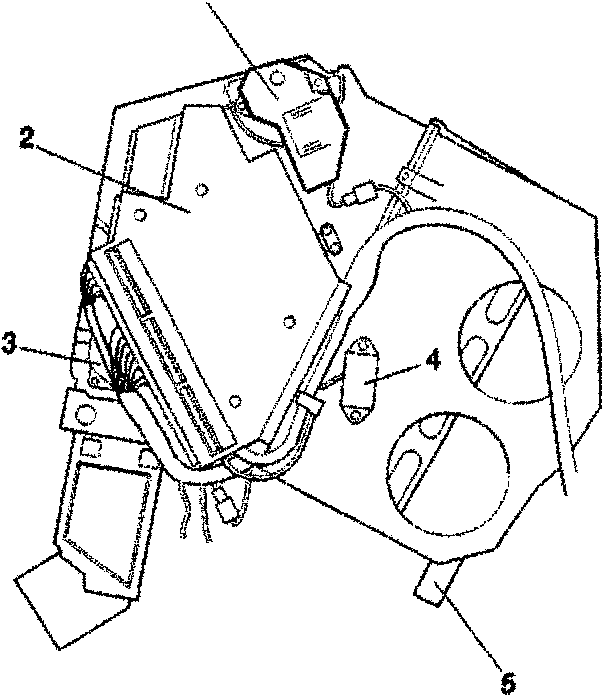 Right Hand Air Conditioning Unit diagram with numbered parts
