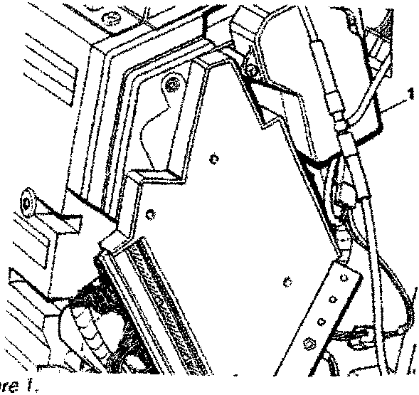 Diagram showing the air conditioning unit with wiring and connectors