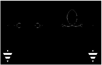 Circuit diagram showing Battery and Lamp connected to Earth / Ground symbols