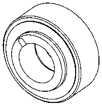Crankshaft front oil seal installation tool