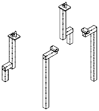 Engine and subframe trolley adaptors
